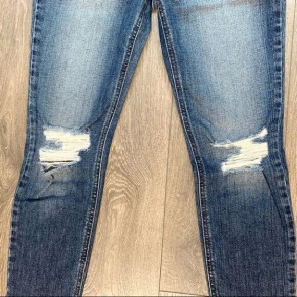 Joes Jeans Blondie Skinny Ankle Coppola Jeans Mid Rise Distressed Denim Size 24 - Picture 10 of 16